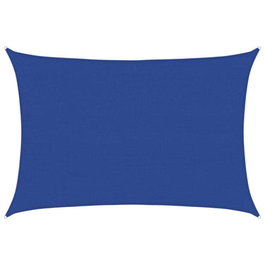 Vidaxl zonnezeil 160 g m² rechthoekig 4x6 m hdpe blauw