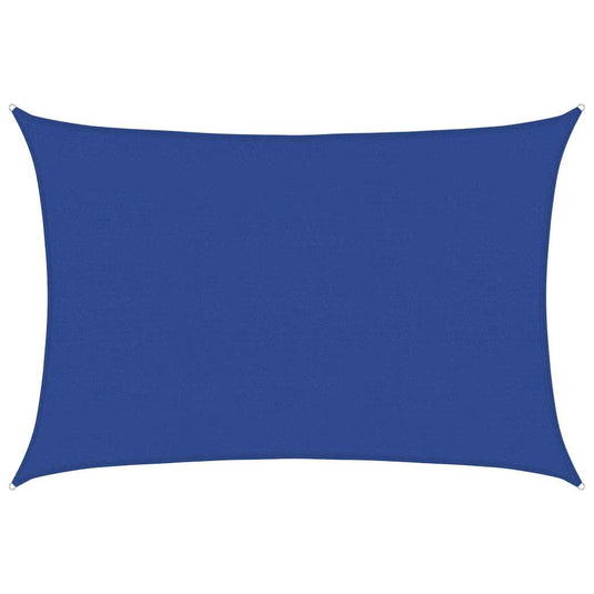 Vidaxl zonnezeil 160 g m² rechthoekig 5x7 m hdpe blauw