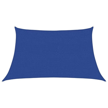 Vidaxl zonnezeil 160 g m² 3 4x2 m hdpe blauw