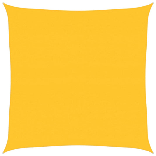 Vidaxl zonnezeil 160 g m² vierkant 4,5x4,5 m hdpe geel