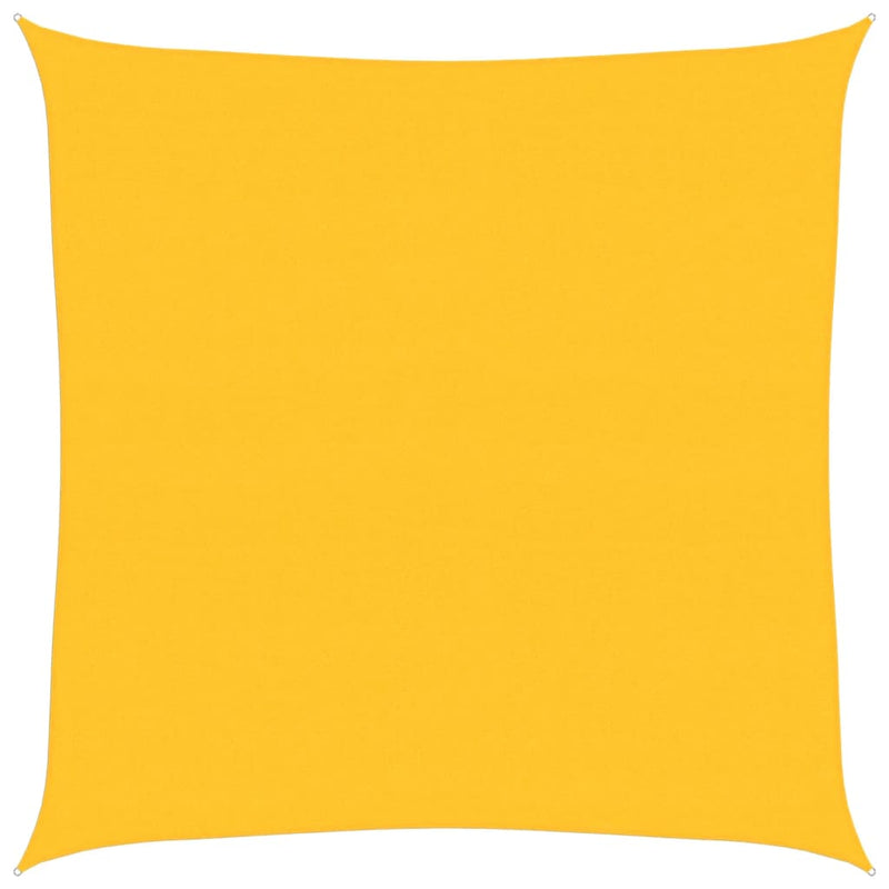 Afbeelding laden in galerijviewer, Vidaxl zonnezeil 160 g m² vierkant 6x6 m hdpe geel
