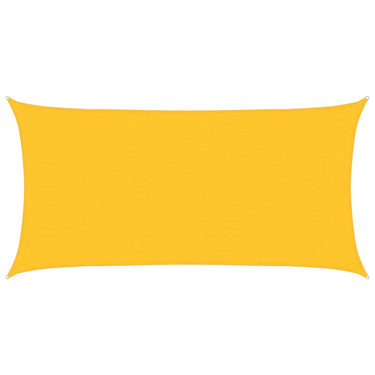 Vidaxl zonnezeil 160 g m² rechthoekig 2x3,5 m hdpe geel