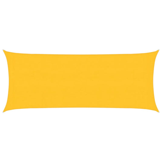 Vidaxl zonnezeil 160 g m² 2x5 m hdpe geel