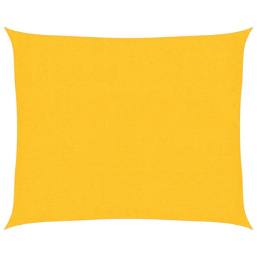 Vidaxl zonnezeil 160 g m² 2,5x3 m hdpe geel