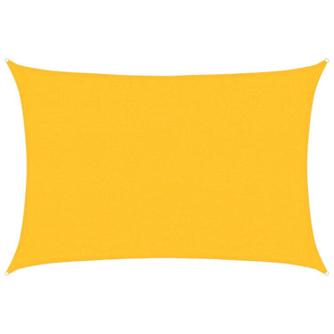 Vidaxl zonnezeil 160 g m² 2,5x4 m hdpe geel