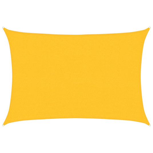 Vidaxl zonnezeil 160 g m² 2,5x4 m hdpe geel