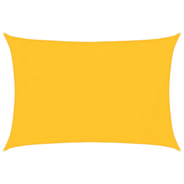 Vidaxl zonnezeil 160 g m² 3x4,5 m hdpe geel