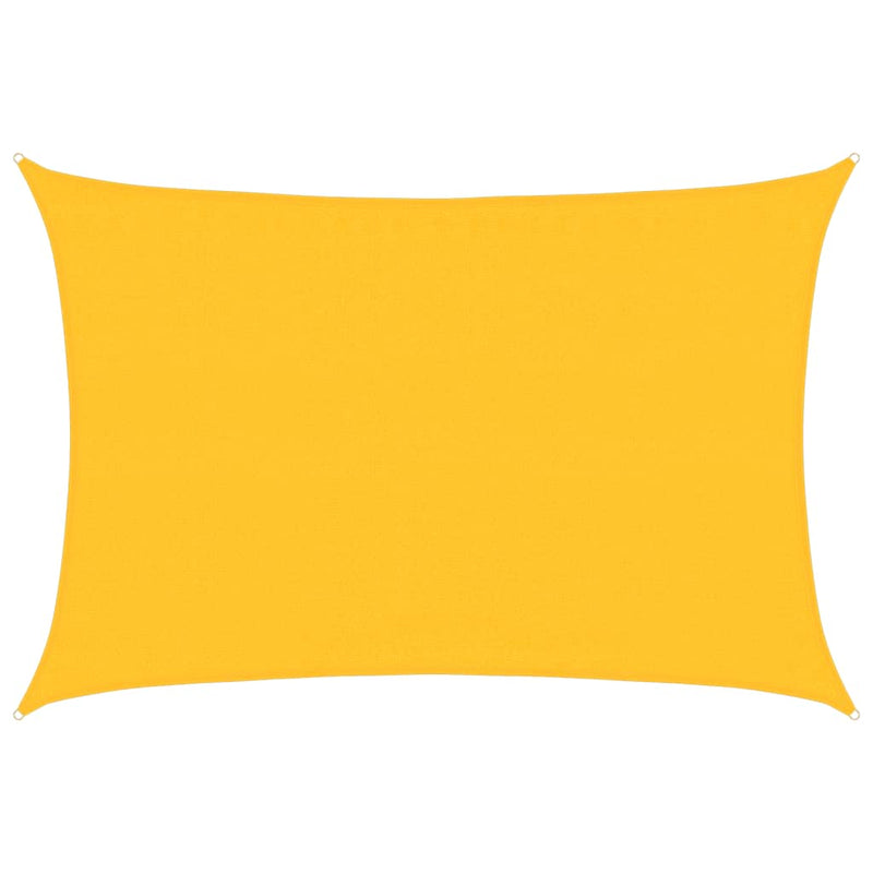 Load image into Gallery viewer, Vidaxl zonnezeil 160 g m² rechthoekig 3,5x4,5 m hdpe geel
