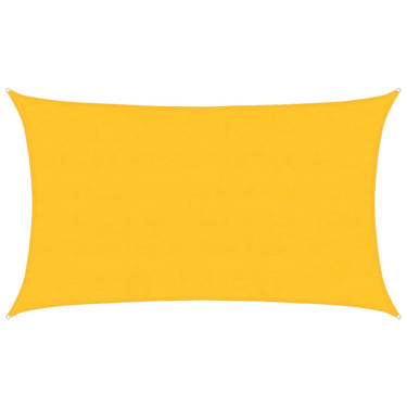 Vidaxl zonnezeil 160 g m² rechthoekig 5x8 m hdpe geel