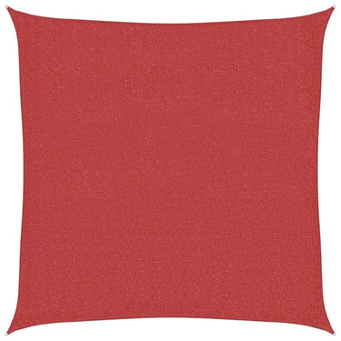 Vidaxl zonnezeil 160 g m² 3,6x3,6 m hdpe rood
