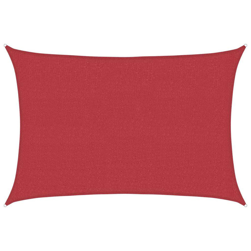 Load image into Gallery viewer, VidaXL Zonnezeil 160 g m² 3,5x4,5 m HDPE rood
