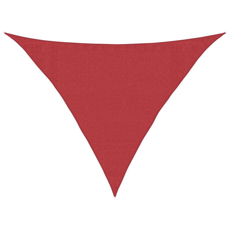 Load image into Gallery viewer, Vidaxl zonnezeil 160 g m² 3,5x3,5x4,9 m hdpe rood
