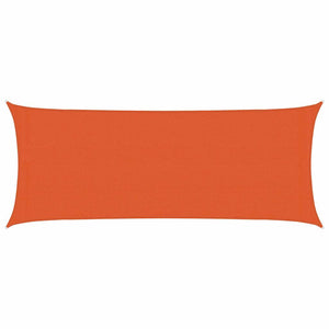 Vidaxl zonnezeil 160 g m² 2x4,5 m hdpe oranje