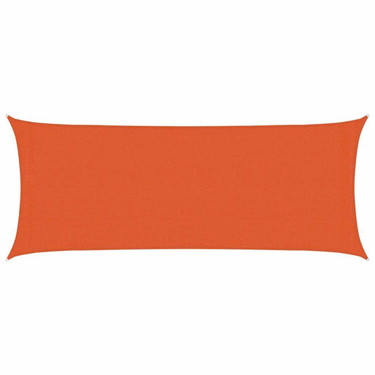 Vidaxl zonnezeil 160 g m² 2x4,5 m hdpe oranje