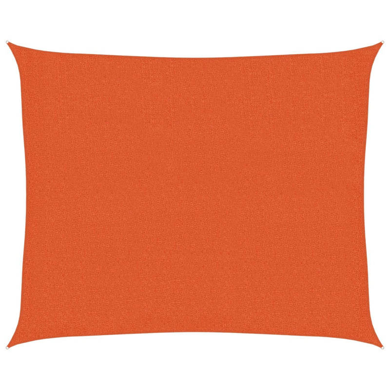 Afbeelding laden in galerijviewer, Vidaxl zonnezeil 160 g m² 2,5x3 m hdpe oranje
