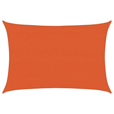 Vidaxl zonnezeil 160 g m² 3,5x5 m hdpe oranje