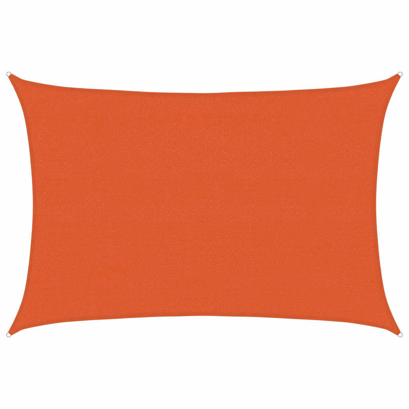 Load image into Gallery viewer, Vidaxl zonnezeil 160 g m² rechthoekig 4x5 m hdpe oranje
