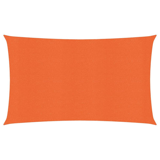 Vidaxl zonnezeil 160 g m² rechthoekig 4x7 m hdpe oranje