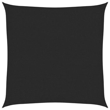 Vidaxl zonnezeil 160 g m² 2x2 m hdpe zwart