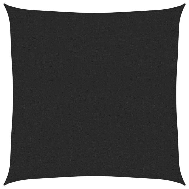 Load image into Gallery viewer, Vidaxl zonnezeil 160 g m² 2,5x2,5 m hdpe zwart
