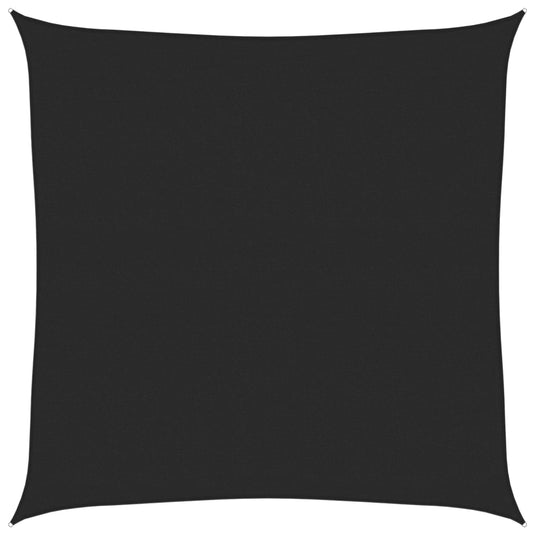 Vidaxl zonnezeil 160 g m² 4,5x4,5 m hdpe zwart