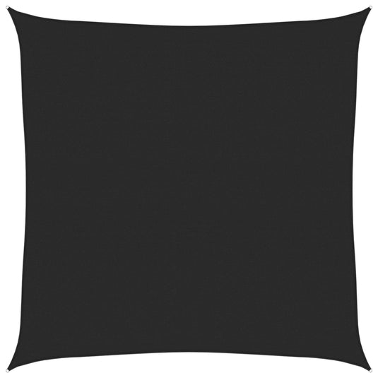 Vidaxl zonnezeil 160 g m² 5x5 m hdpe zwart
