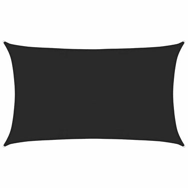 Vidaxl zonnezeil 160 g m² 5x8 m hdpe zwart
