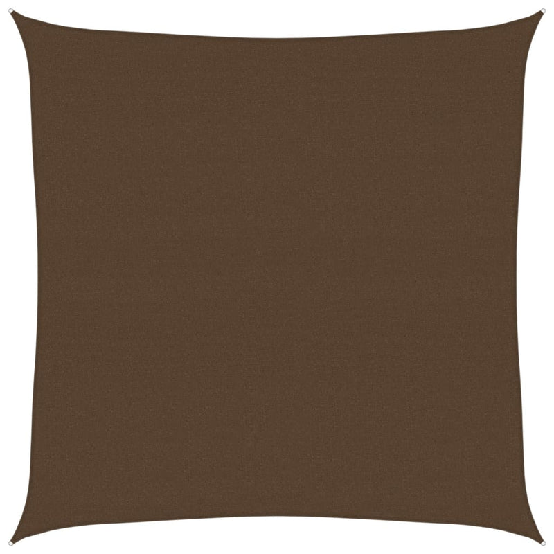 Load image into Gallery viewer, Vidaxl zonnezeil 160 g m² 4,5x4,5 m hdpe bruin
