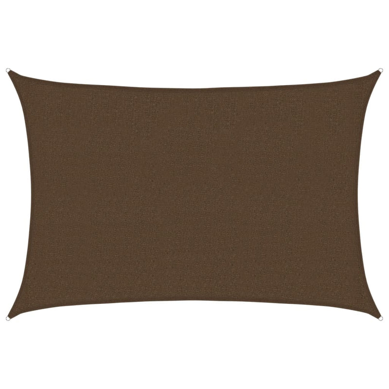 Load image into Gallery viewer, Vidaxl zonnezeil 160 g m² 2,5x3,5 m hdpe bruin
