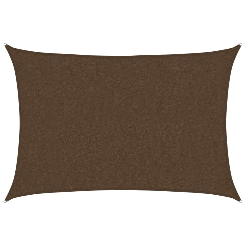 Load image into Gallery viewer, Vidaxl zonnezeil 160 g m² 2,5x4 m hdpe bruin
