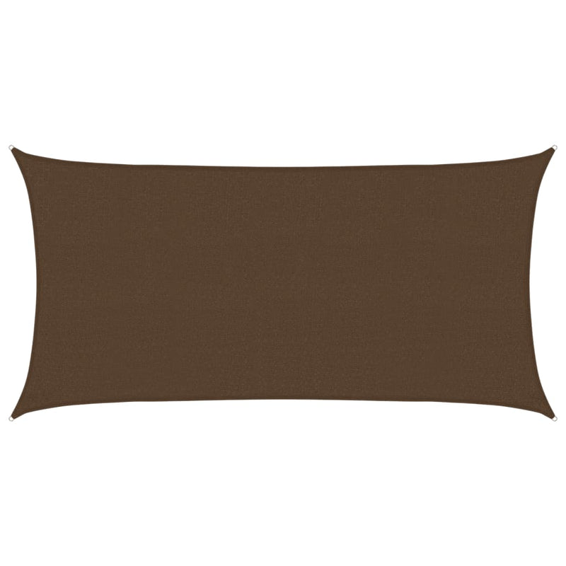 Load image into Gallery viewer, Vidaxl zonnezeil 160 g m² 2,5x4,5 m hdpe bruin

