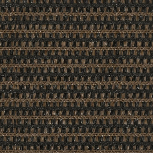 VidaXL Zonnezeil 160 g m² 4x6 m HDPE bruin