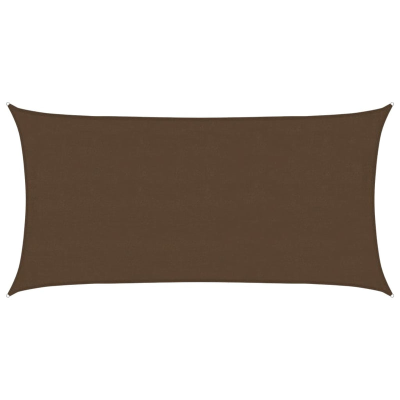 Load image into Gallery viewer, Vidaxl zonnezeil 160 g m² 4x7 m hdpe bruin
