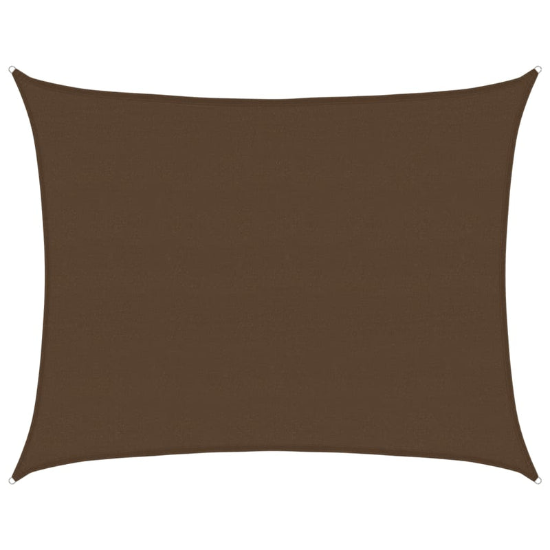 Load image into Gallery viewer, Vidaxl zonnezeil 160 g m² 6x8 m hdpe bruin
