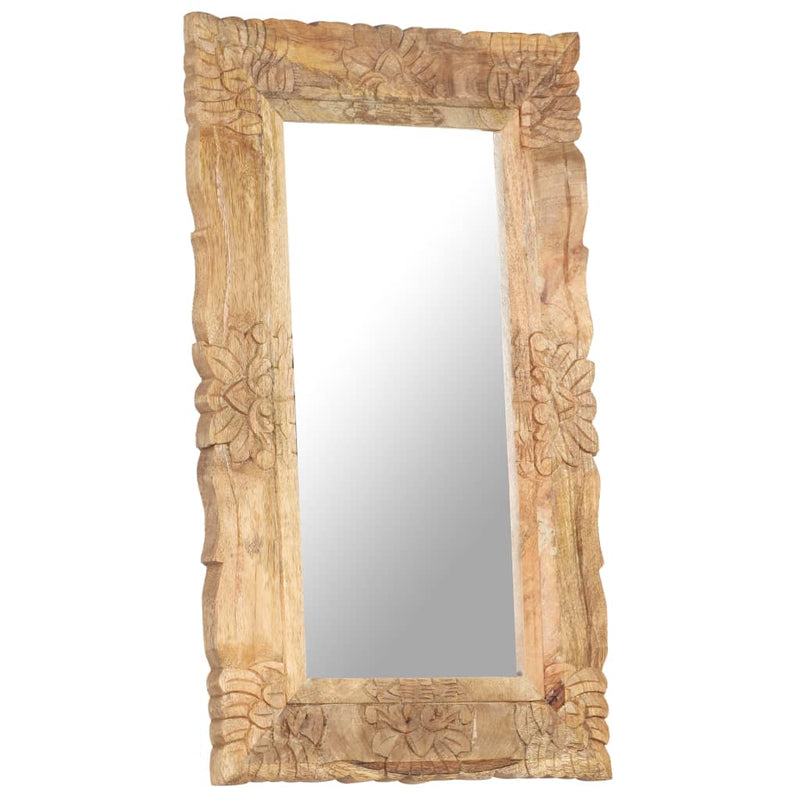 Load image into Gallery viewer, Vidaxl spiegel 80x50 cm massief mangohout
