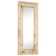 Vidaxl spiegel handgesneden 110x50x2,6 cm massief mangohout
