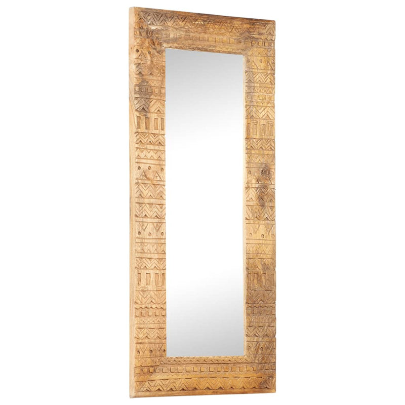 Load image into Gallery viewer, Vidaxl spiegel handgesneden 110x50x2,5 cm massief mangohout

