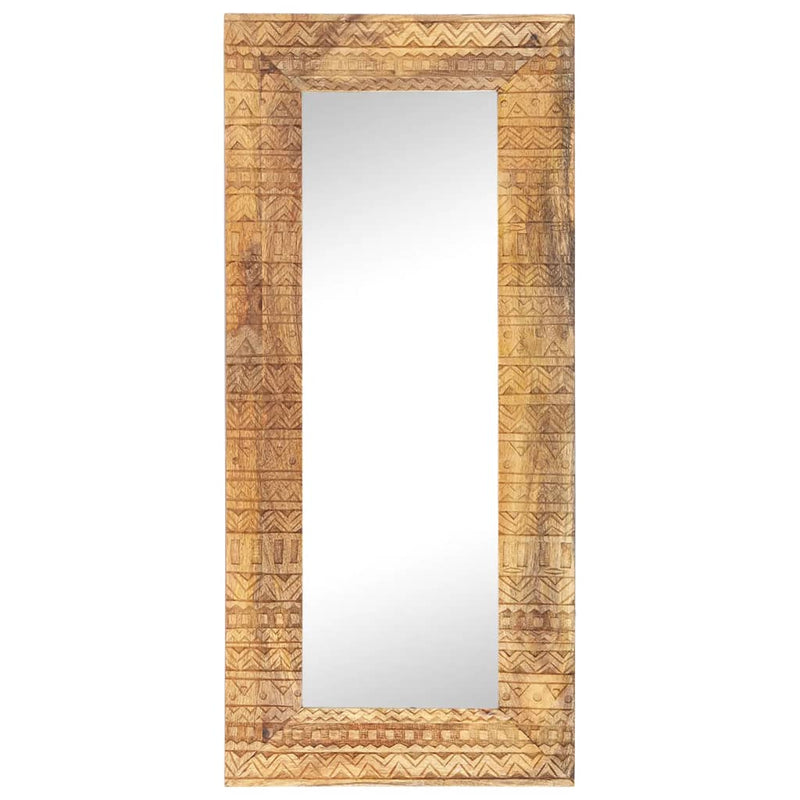 Load image into Gallery viewer, Vidaxl spiegel handgesneden 110x50x2,5 cm massief mangohout
