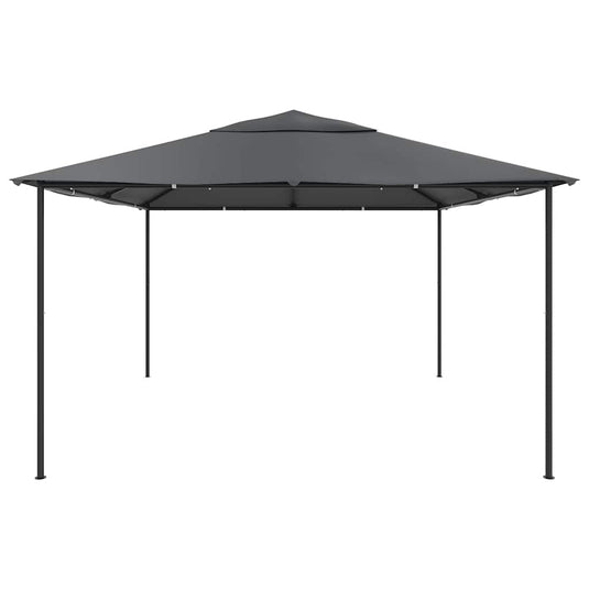 Vidaxl prieel 180 g m² 4x4x3 m antracietkleurig