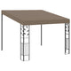Vidaxl wandprieel 3x3x2,5 m taupe
