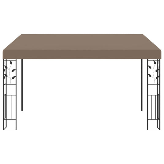 VidaXL Wandprieel 4x3x2,5 m taupe