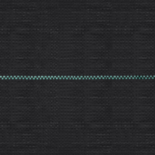 Vidaxl worteldoek 1x25 m pp zwart