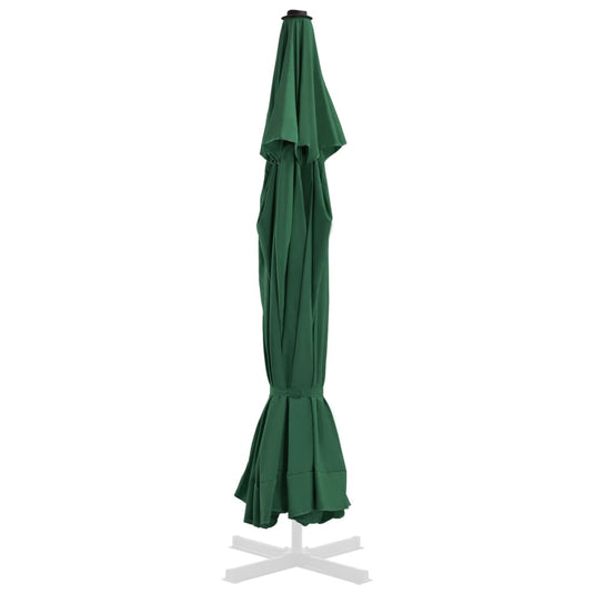 Vidaxl vervangingsdoek voor parasol 515 cm groen