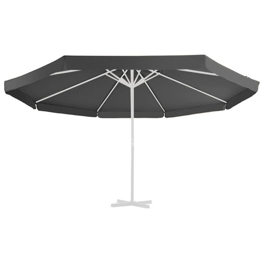 Vidaxl vervangingsdoek voor parasol 515 cm antracietkleurig