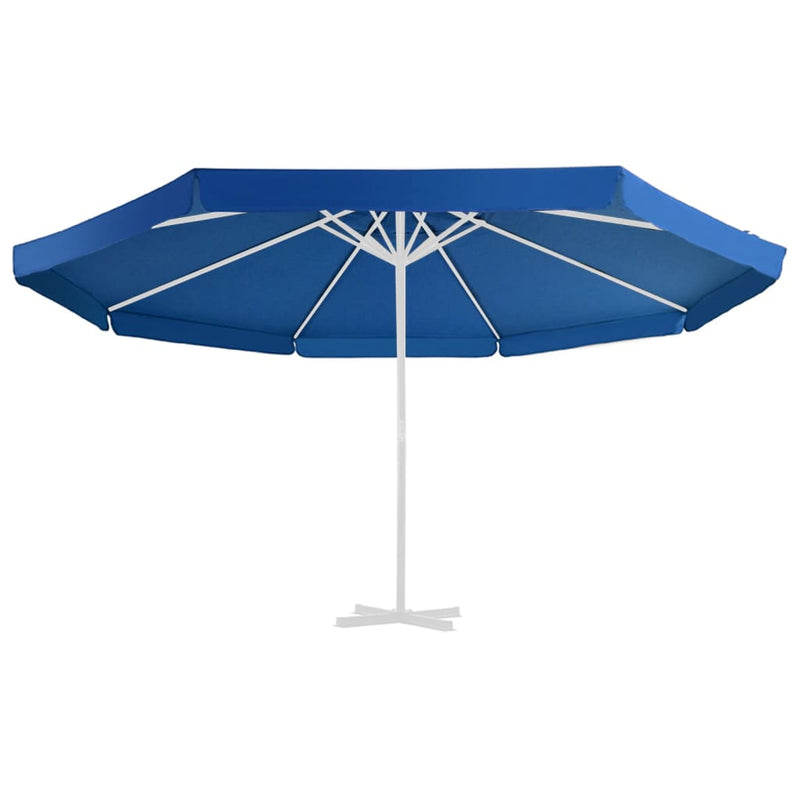 Load image into Gallery viewer, Vidaxl vervangingsdoek voor parasol 500 cm azuurblauw
