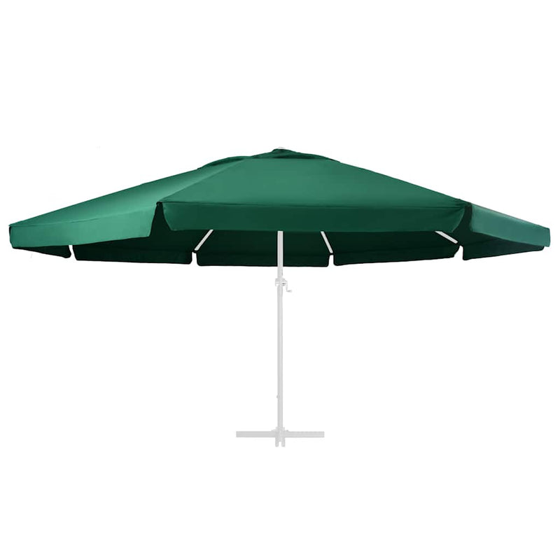 Load image into Gallery viewer, Vidaxl vervangingsdoek voor parasol 610 cm groen
