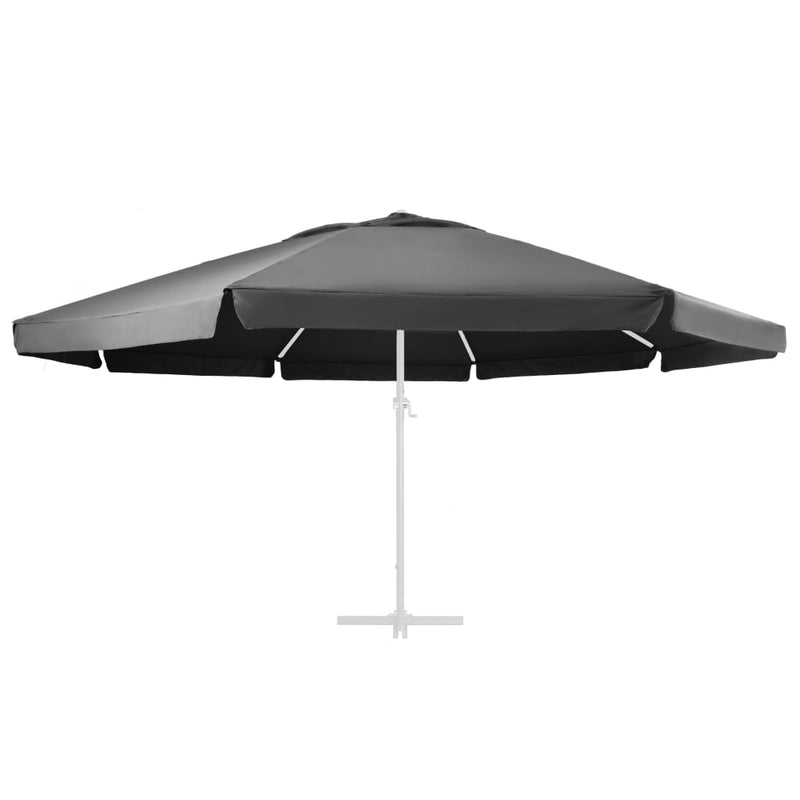 Load image into Gallery viewer, Vidaxl vervangingsdoek voor parasol 600 cm antracietkleurig
