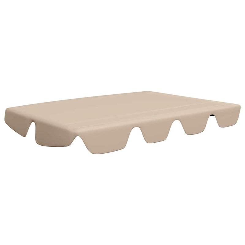 Load image into Gallery viewer, Vidaxl vervangingsluifel voor schommelbank 150 130x105 70 cm beige
