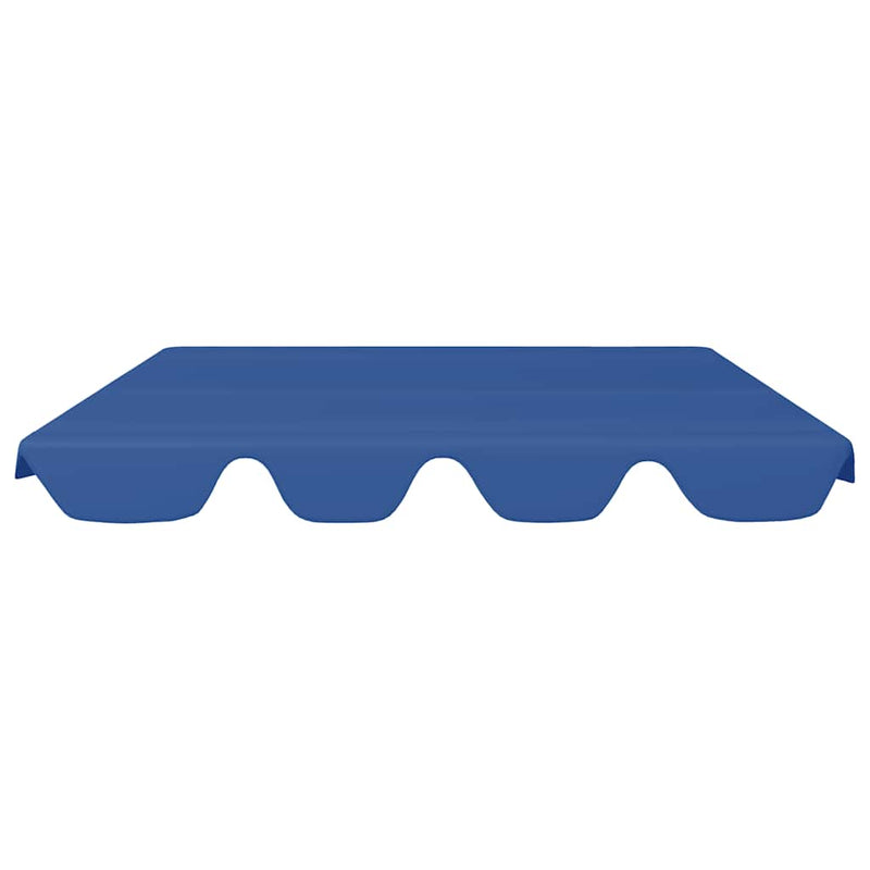 Load image into Gallery viewer, Vidaxl vervangingsluifel voor schommelbank 150 130x105 70 cm blauw
