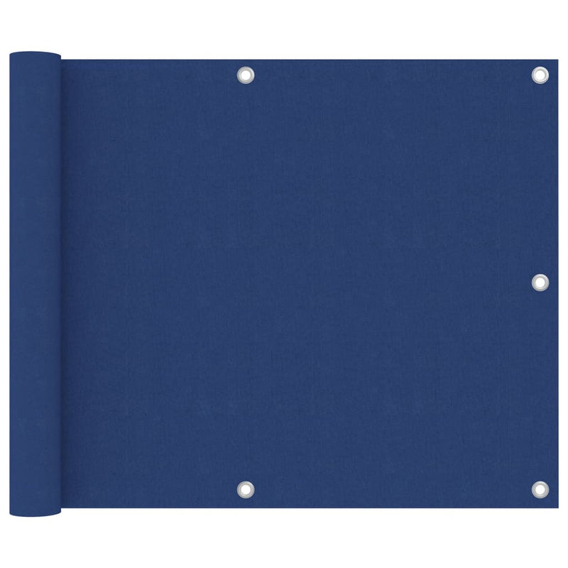 Load image into Gallery viewer, Vidaxl balkonscherm 75x300 cm oxford stof blauw
